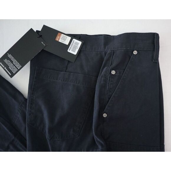 Harley-Davidson 96000-23VM Men's Sz 34x30 Black Mechanic Woven Carpenter Pants - Picture 5 of 9